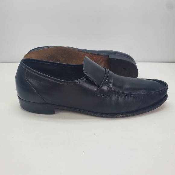 Florsheim Riva Moc Toe Slip-On Loafers Men Dress Shoes Size 10 D Black - Picture 9 of 13